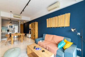 Cove Lumiere 1 bedroom apartment open area