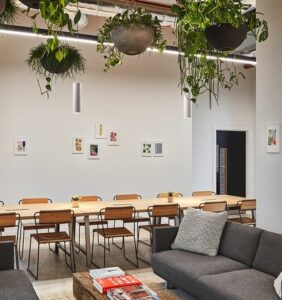 The collective Canary Wharf coworking space